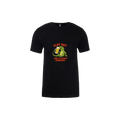 Black front flat lay