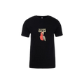 Black front flat lay