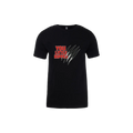Black front flat lay