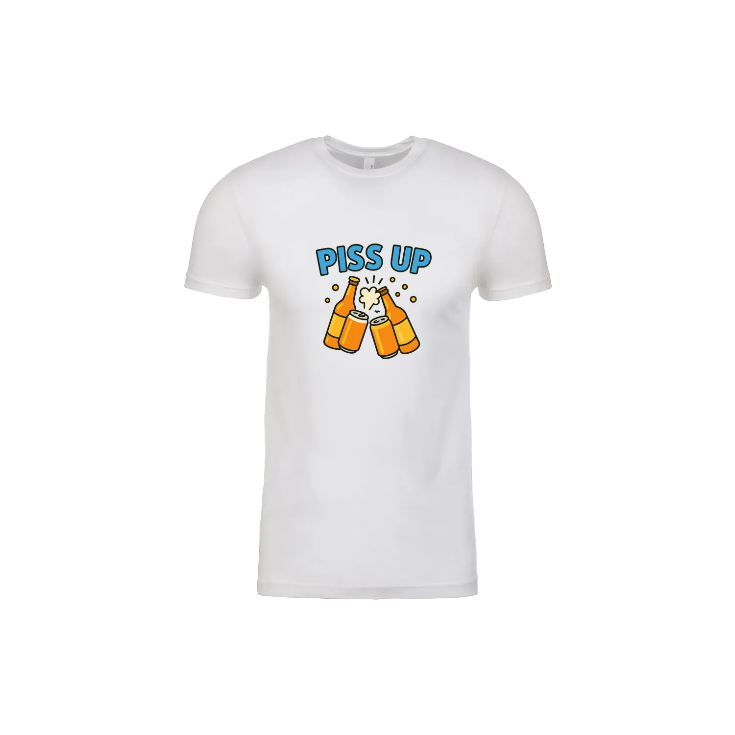 White front flat lay