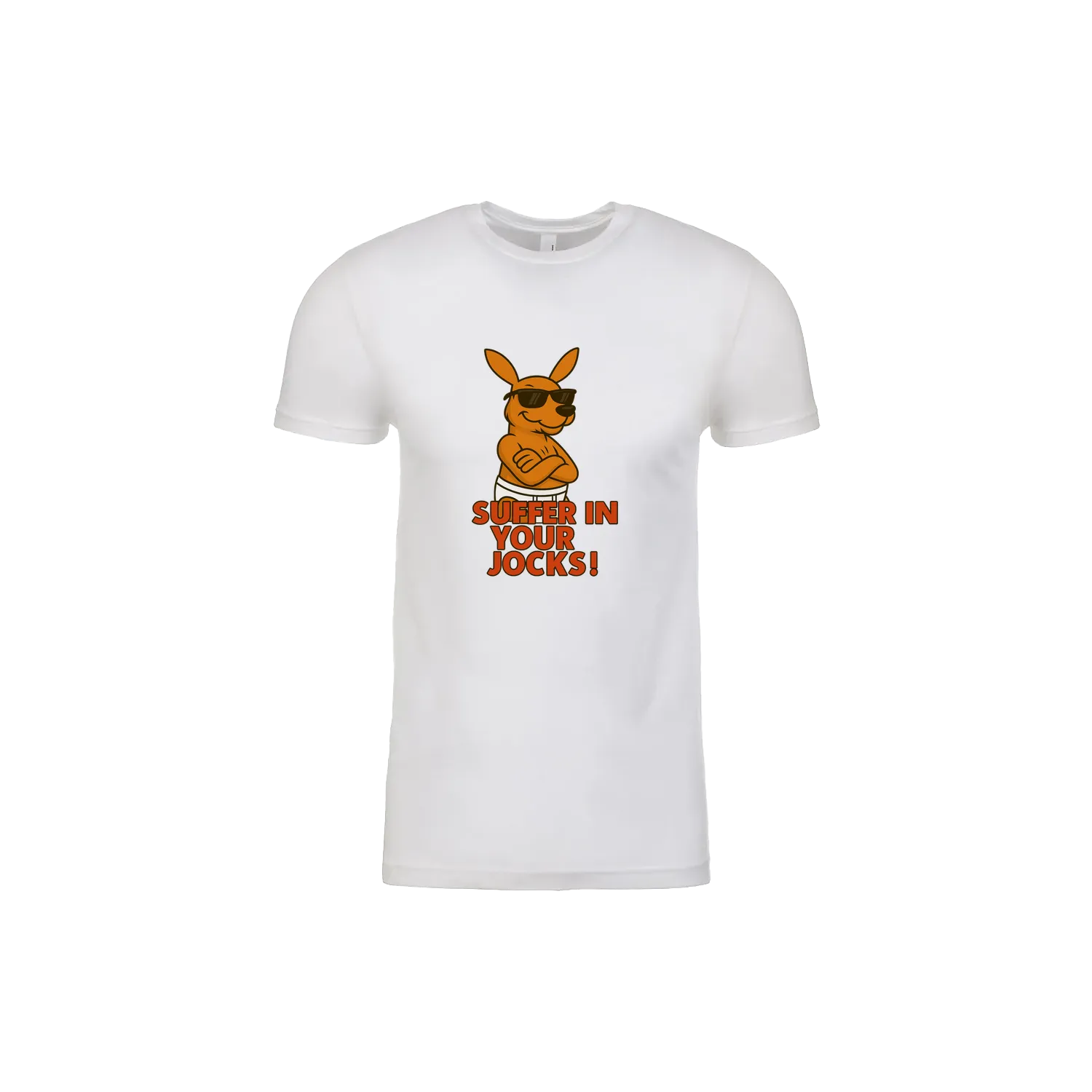 White front flat lay