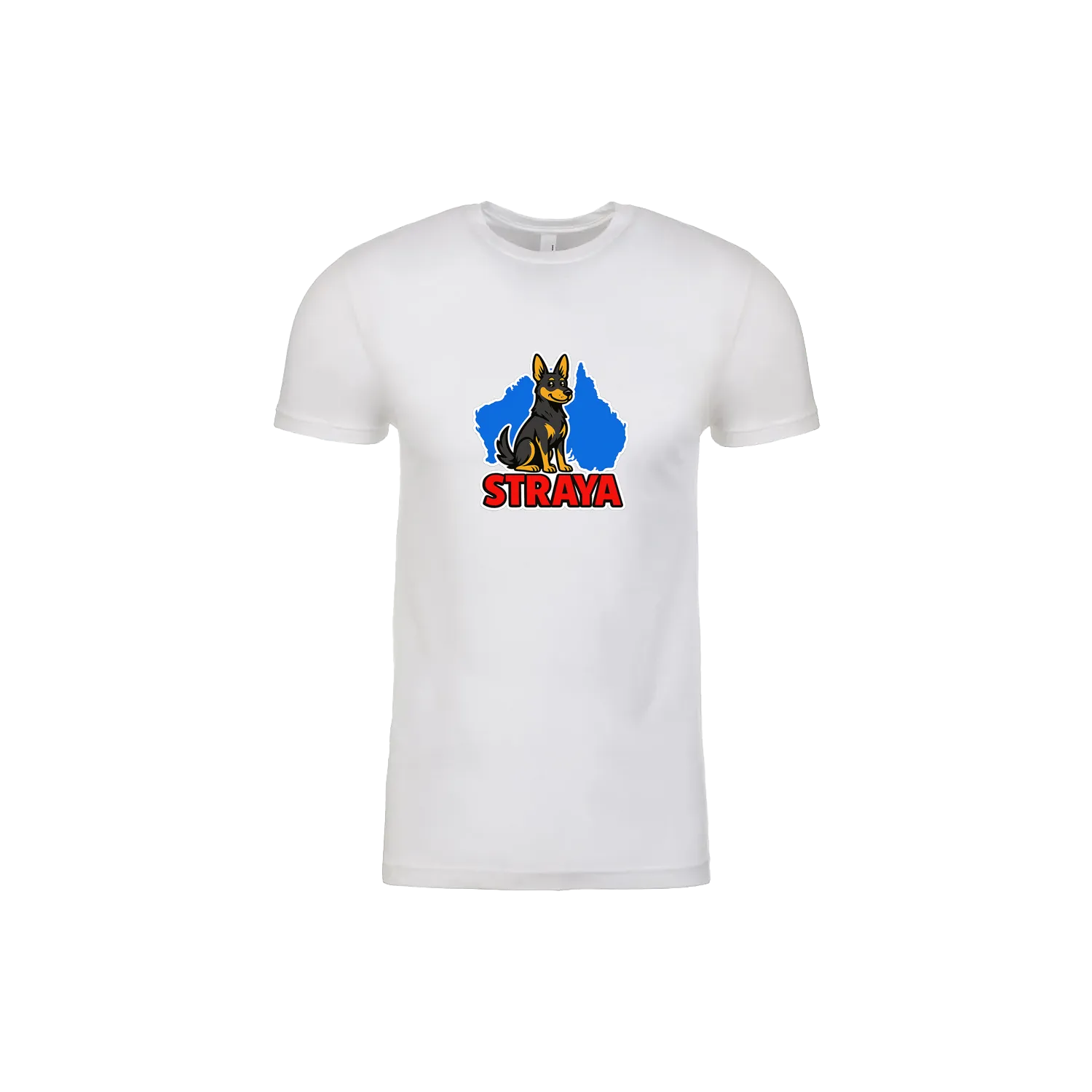 White front flat lay