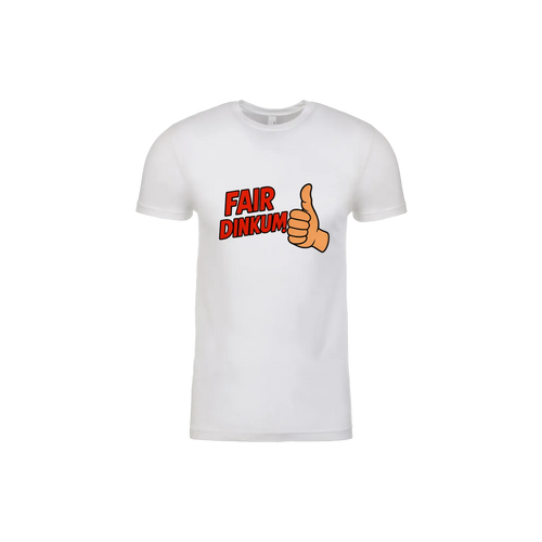 White front flat lay